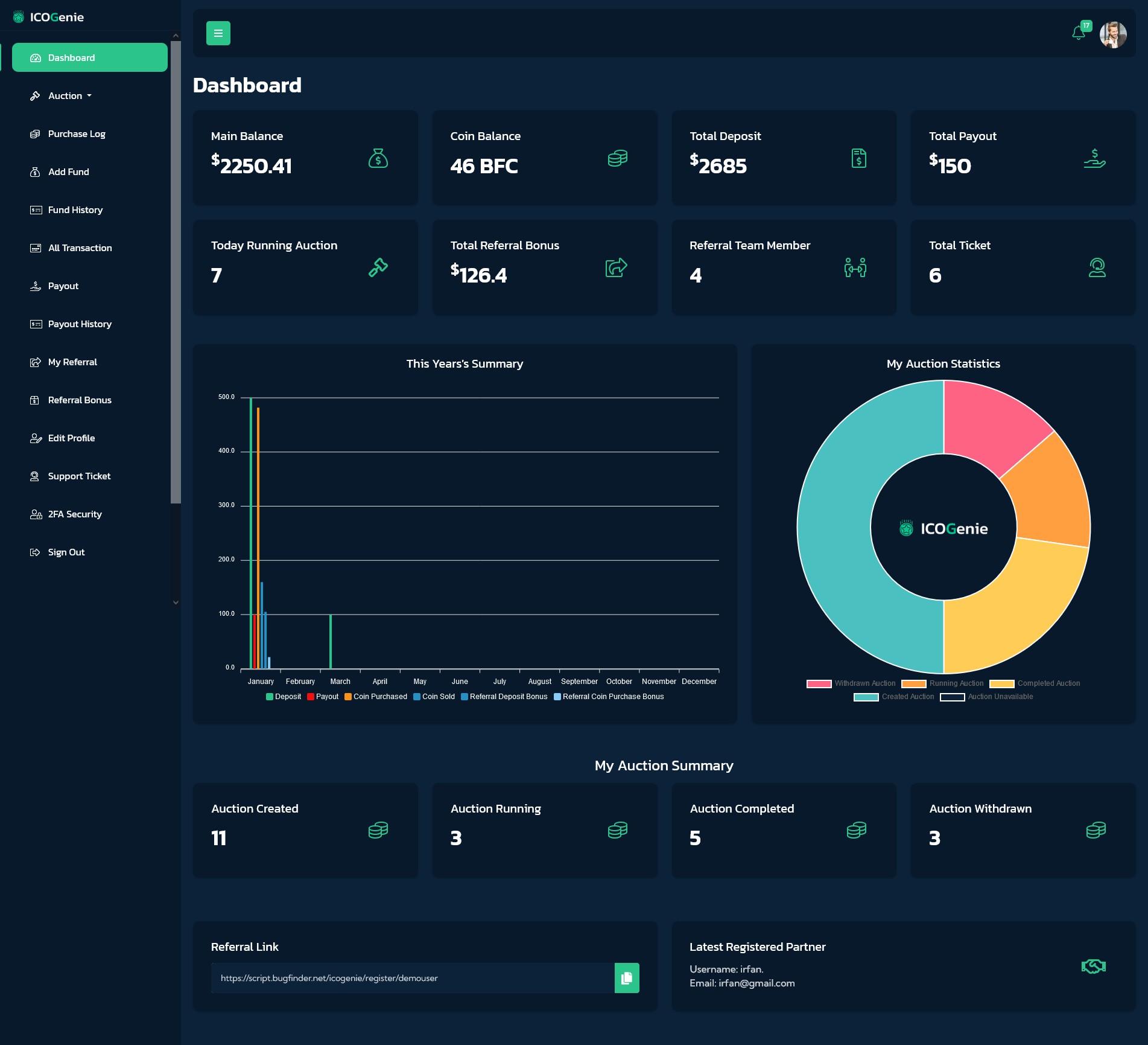 Usability screenshot