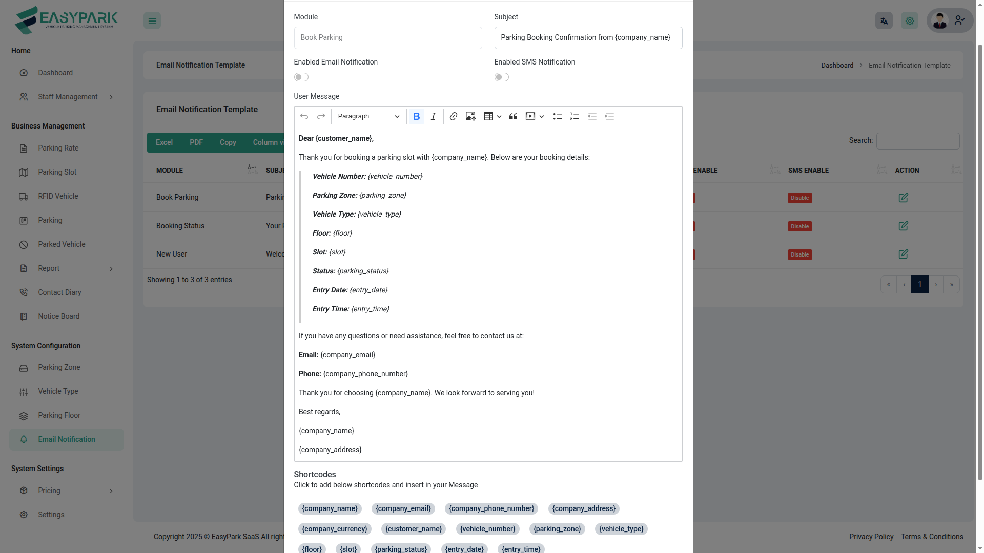 Usability screenshot