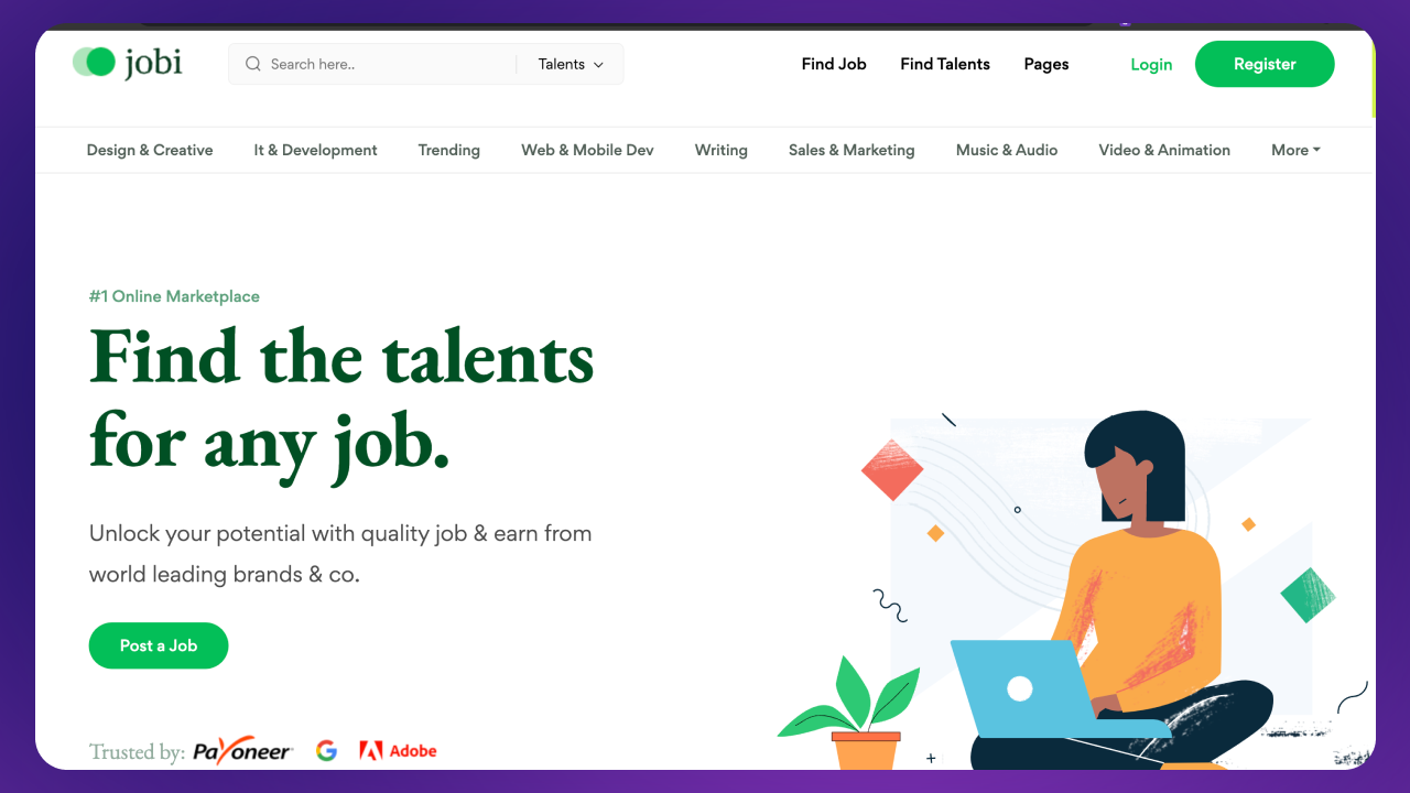 Usability screenshot